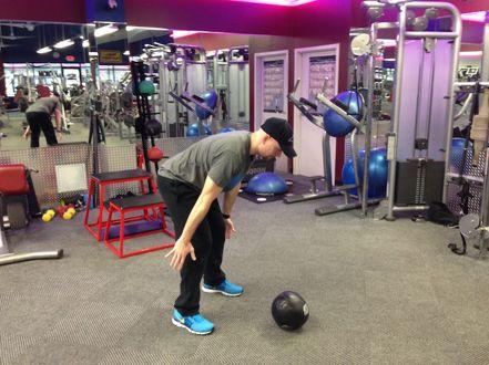 Medicine Ball Slam Grab a medicine ball and hold it over your