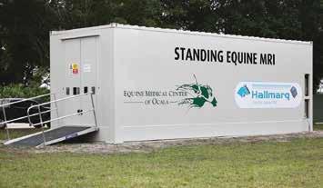 MODULAR UNIT For only minimal initial capital outlay, we can deliver and install our modular equine unit - just provide the space, power and an internet