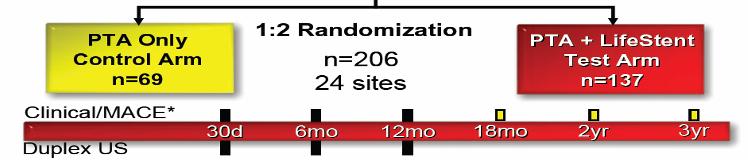 Resilient trial Randomization scheme Average lesion