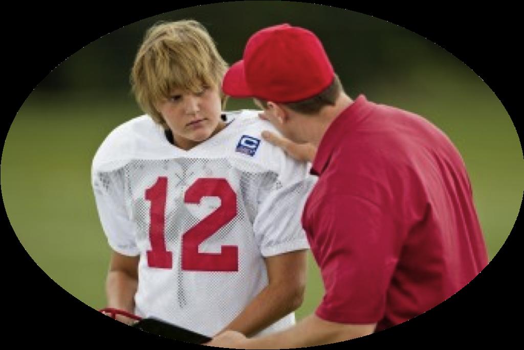Sideline evaluation and return to play conscious athlete: Athlete should be evaluated for 15 minutes minimum If