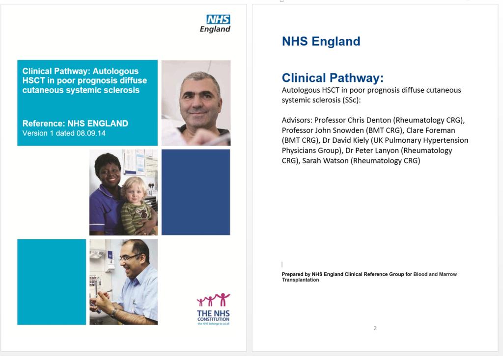 Agreed pathway for UK patients to be