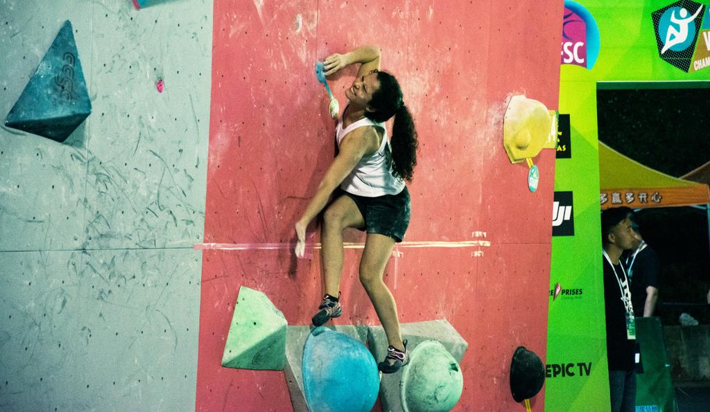 Competition: Competitions focusing on the 3 disciplines, Bouldering, Difficulty (Lead climbing) mastery of skill at the end of this period, Speed Competition schedule guideline; number of