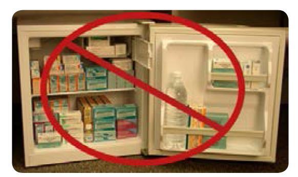 Dormitory-style NOT Allowed for VFC Vaccines or Recommended for ANY Vaccine Storage Refrigerator: Recommended Temperatures Between 2ᵒC and 8ᵒC (between 35ᵒF and 46ᵒF ) Average 40ᵒF (5ᵒC)