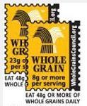 Whole Grain Stamp May be