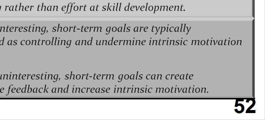 Implementation Intentions A 2-step process (1) (2) Set the goal e.g., make a 4.