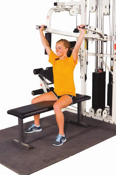 Seated Arm Press TABLE 10.