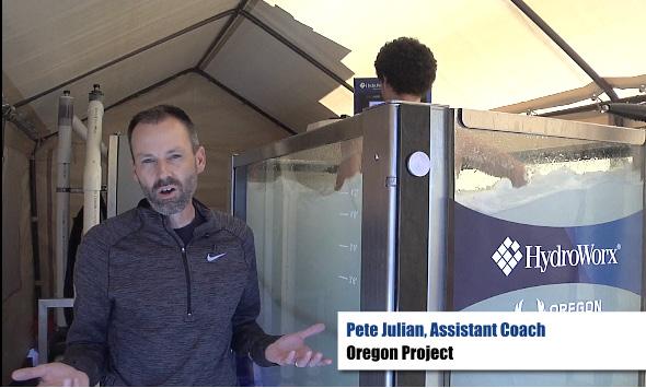 SUPPLEMENT LAND TRAINING SUPPLEMENT LAND TRAINING Alberto Salazar, Head Coach of the Oregon Project and himself an accomplished long-distance runner, believes in the benefits of underwater treadmill