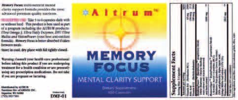 promote normal blood flow to the brain.* Your mental clarity directly affects your quality of life.