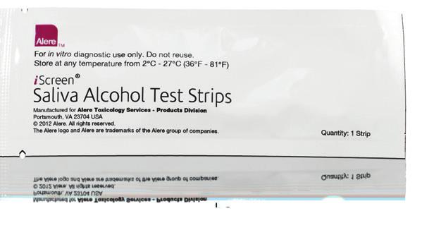 Rapid Alcohol Screening Devices Detect alcohol conveniently and confidently with our easy-to-administer