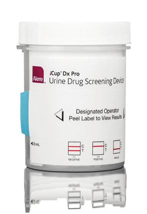 Urine Drug Screens Easy-to-use, nontilt auto-activated test cup.