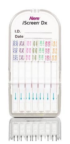 Urine Drug Screens Alere iscreen Dx Drug Test Multiple configurations to meet your clinical testing needs.