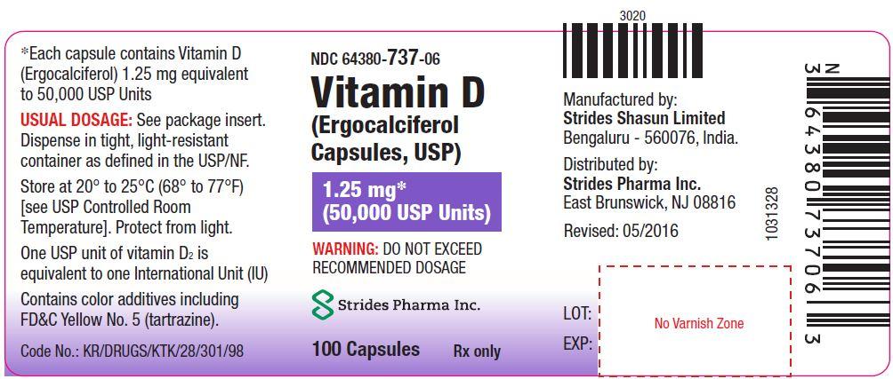 Manufactured by: Strides Shasun Limited Bengaluru - 560076, India. Dis tributed by: Strides Pharma Inc. East Brunswick, NJ 08816 Rx Only Revised: 05/2016 PACKAGE LABEL.