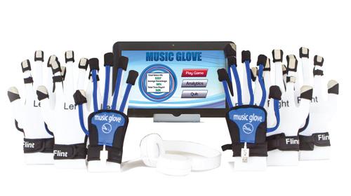 MUSICGLOVE HAND THERAPY Clinical Trials Exercise with MusicGlove has been clinically proven to: Improve hand function in 2 weeks when used for 3 hours per week Lead to functional gains such as