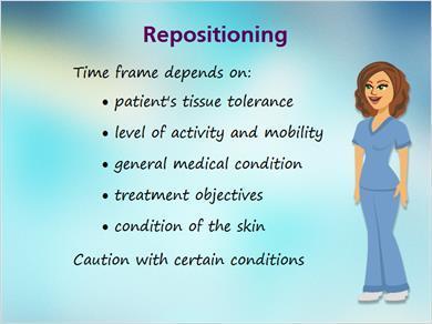 1.14 Repositioning 2 MARK: How often should we reposition an at-risk patient or resident?