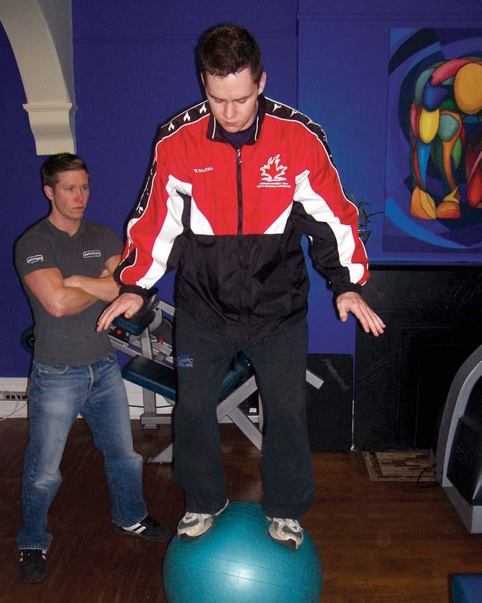 TRAINING & EQUIPMENT The Case Against Stability BY KIM GOSS Training Research is exposing many fallacies about the value of Swiss balls and other types of unstable exercise equipment Elite athletes