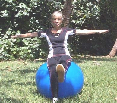 Stability Ball Arm & Leg Lifts Stability ball exercises are quite