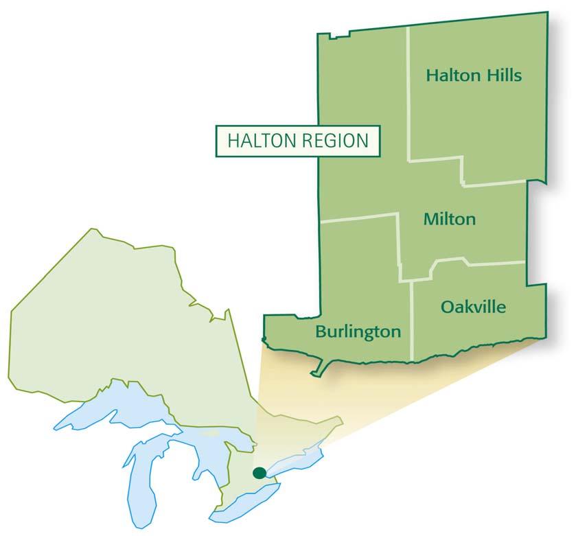 Halton Region Population Burlington 159,400 Halton