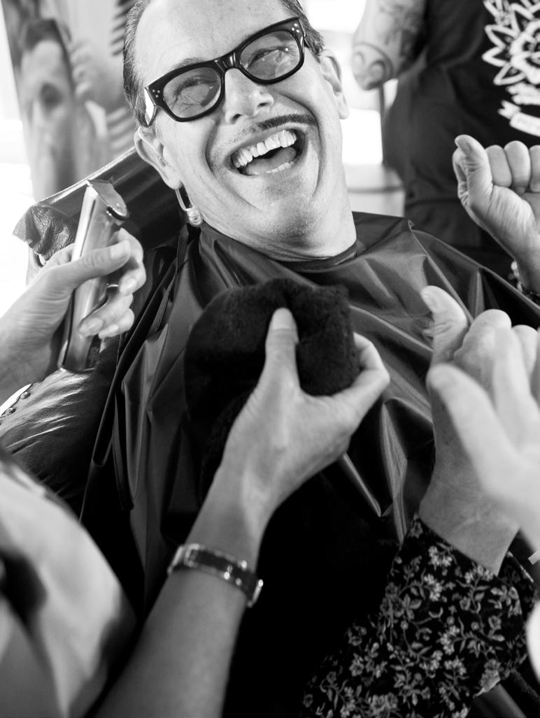 THE MEN WE SERVE KIRK ROCKS THE MO BEYOND PROSTATE CANCER Kirk Pengilly has been an avid moustachelover for around 15 years, first growing his hairy caterpillar as a founding member of Australian