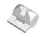 Beveled Edges Mesial and distal edges of the slot have been carefully rounded to reduce friction and enhance