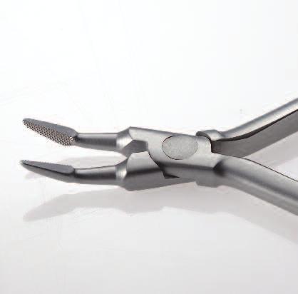 205-107 7 Micro Mini Pin & Ligature Cutter, 15 Angled 15 offset with fine tips allow access into hard-to-reach areas.