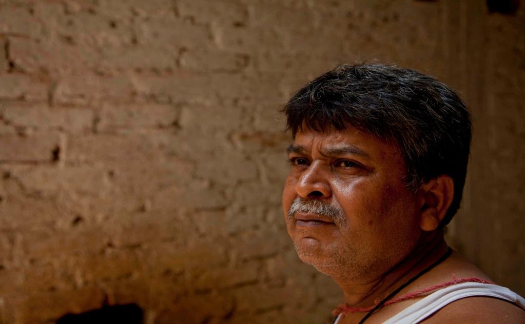 Usman Ahmed, 48 year old Tea vendor (India) Earns Rupees 200 or US$ 4 per day. Sole breadwinner A father of three school-going children Suffered a heart attack in 2009 and had to be hospitalized.
