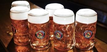 Liter beer= 7,4 Mio. Maß sold Exactly 7,4 Mio Liter?
