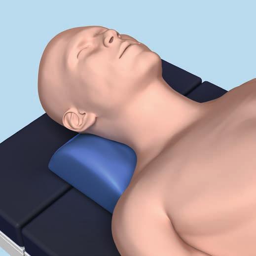 Patient Positioning Position the patient in a supine position on a radiolucent operating table. Ensure that the neck of the patient is in a sagittally neutral position and supported by a cushion.