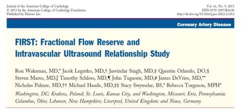 Studies Correlating IVUS Parameters to FFR to Identify Significant LMCA Limited variability in LMCA length, diameter, and