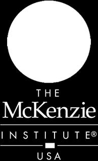 THE MCKENZIE INSTITUTE INTERNATIONAL Course Goals As its name implies, this course focuses on advanced Mechanical Diagnosis and Therapy for the cervical spine and an introduction to the application