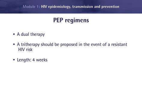 HIV basic knowledge and stigma reduction in health care settings Slide 45: Post-exposure prophylaxis Health care personnel must be trained to adopt appropriate responses to a potentially