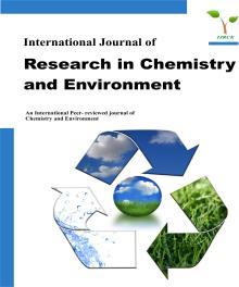International Journal of Research in Chemistry and Environment Available online at: www.ijrce.