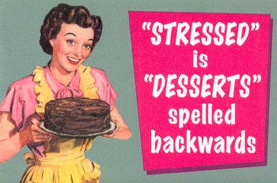 Some may look for relief from stressors in food while