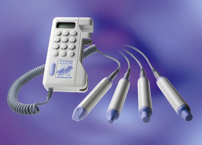 PROBE SIZES 5MHz Used for oedematous limbs and deep lying vessels