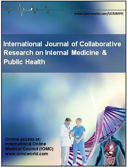 Monica Gaidhane International Journal of Collaborative Research on Internal Medicine & Public Health (IJCRIMPH) ISSN 1840-4529 Journal Type: Open Access Volume 3 Number 1 Journal details including