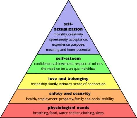3 Treatment of Whole Person Maslow s Hierarchy of Needs: Lower, basic level needs