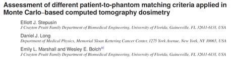Six Methods of Patient-to-Phantom Matching for CT Organ Dosimetry 1. Patient Age/Gender Only UF/NCI Reference Phantom 2. Height and Weight UF/NCI Library Phantom 3.