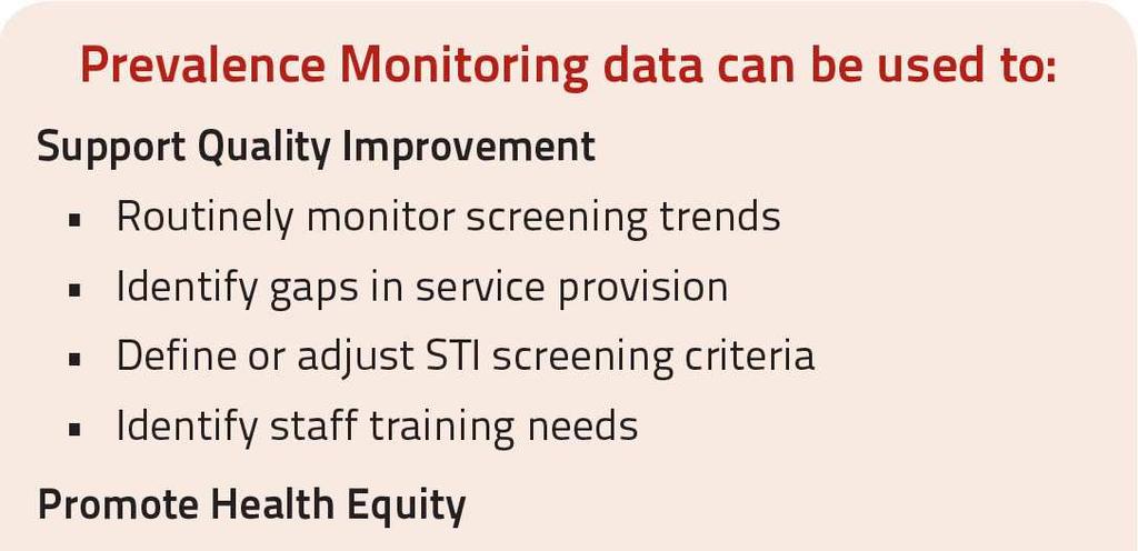Benefits of Prevalence Monitoring Health Equity Support Quality Improvement Promote Health Equity Ensure Cost Effectiveness Benefits of Prevalence Monitoring Cost
