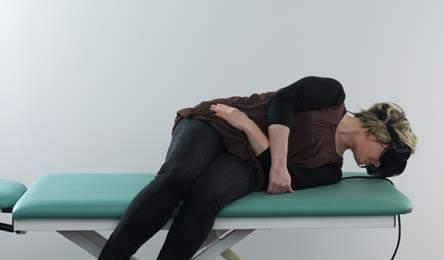 Quick Guide Vestibular Diagnosis and Treatment A Physical Therapy Approach Gufoni Maneuver for Left Lateral Canal BPPV Start with patient sitting up Rapidly move to a Side-lying position Quickly