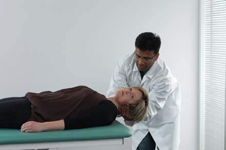 geotropic) Begin with patient seated lengthwise on the table Guide the patient to supine position