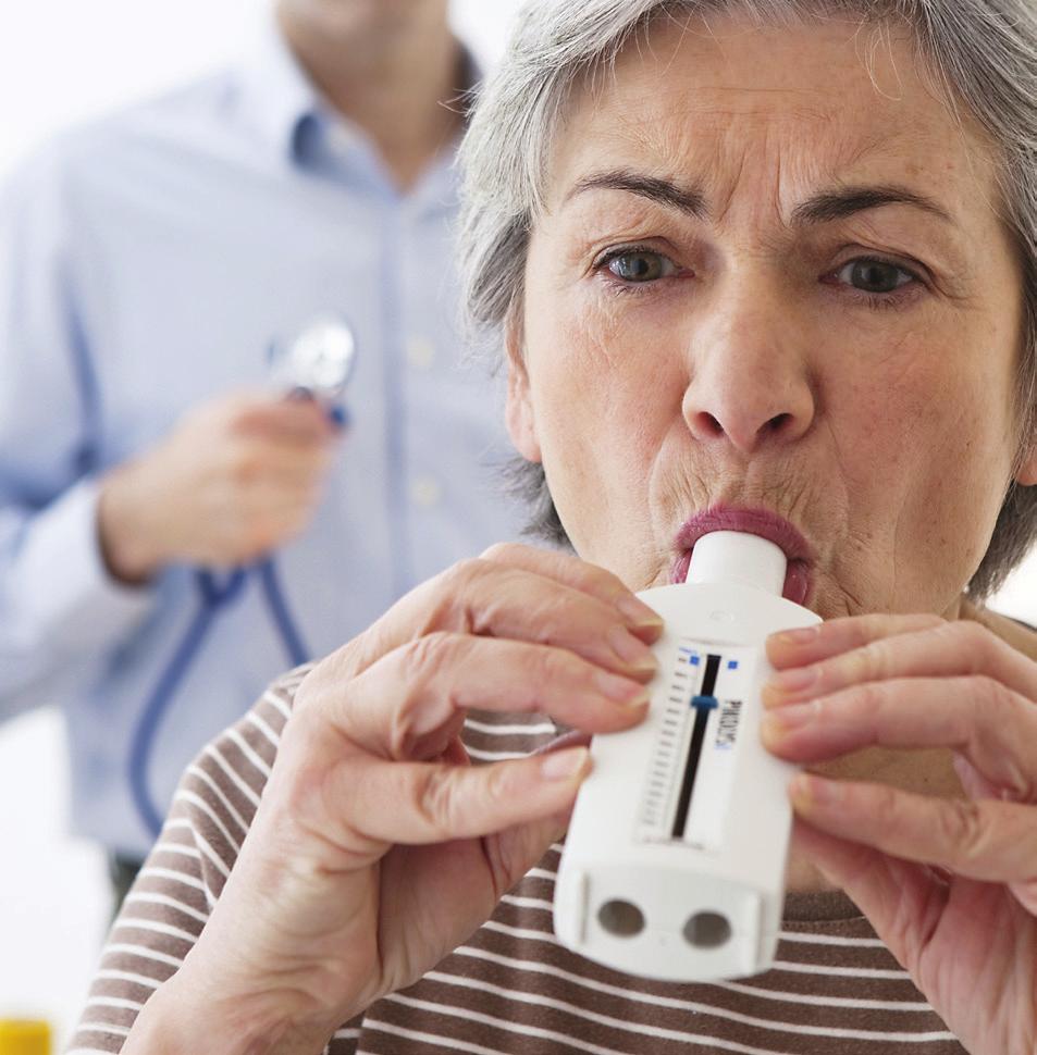 9 HOW DO YOU KNOW YOU HAVE COPD Based on your symptoms, your doctor may recommend a spirometry test. What is spirometry?