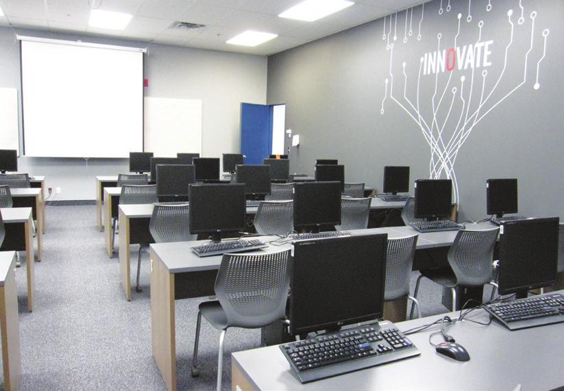 The classroom and theory portions of the programs are held in five (5) classrooms and computer lab.