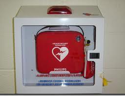 AED An automatic external defibrillator sends an electronic shock to restart the heart 1. Turn on AED and follow automated instructions. 2.