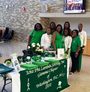 On August 18, 2016, 2nd Vice President, Soror Tiffany Taft was joined by several members of the Gamma Executive and Regional