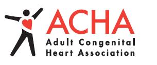 American Heart Association website, 2014 Adult Congenital heart association website, 2014 Adult Congenital Heart
