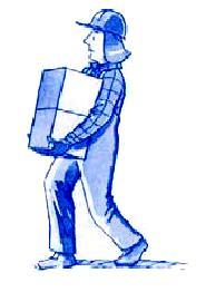 Carrying a load: The way we carry a load is just as important as the way we lift it.