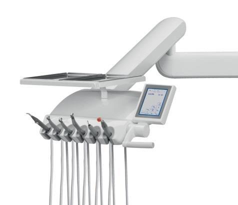 GENERAL INFORMATION *6-instruments positions carried dental units, chair is completed with the unit *dental unit options: semi-stationary or carried version *compact design, easy maintenance,