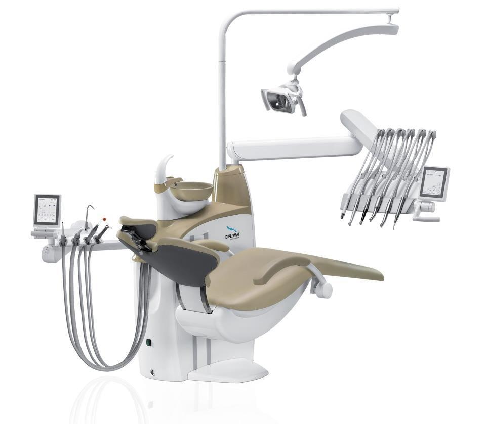 Treatment Space Dental units are designed to match the standards of modern