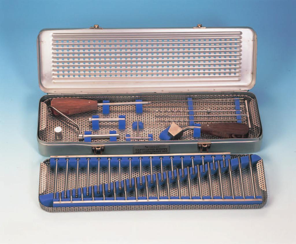 Cannulated screws implant & instrument set : 80080000 Ref.Number Description Pieces Description Pieces Ref.
