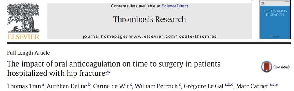 Surgery should occur within 48 hours of presentation with hip fracture Examined time to