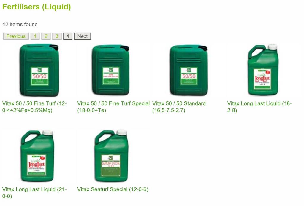 33 Liquid fertilisers From a dealers homepage.